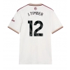 Arsenal Jurrien Timber #12 Rezervni Dres 2025-26 Kratak Rukav